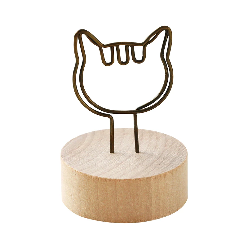 3/5 шт. деревянный держатель для карт и сообщений| |