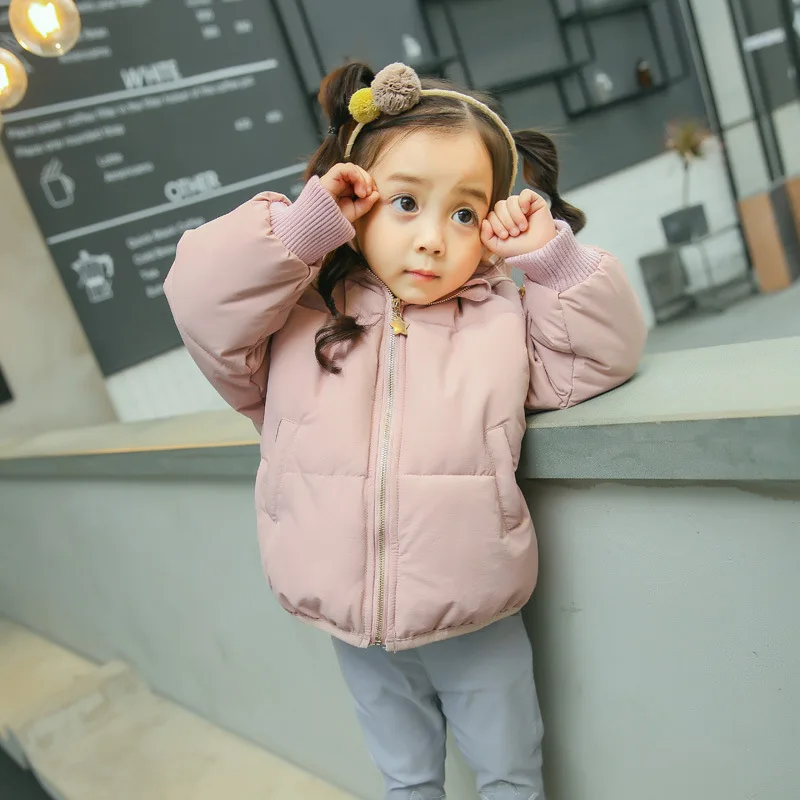 Детская одежда с хлопковой подкладкой зимняя теплая куртка парка модная