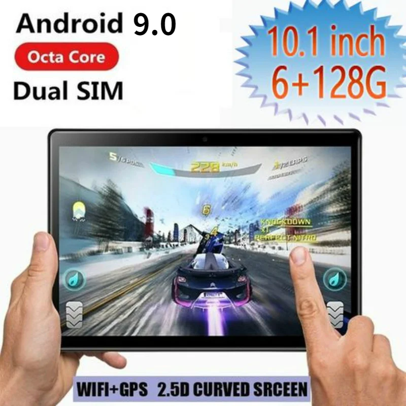 

Планшет с 10,1-дюймовым дисплеем, ОЗУ 6 ГБ, ПЗУ 2021 ГБ, Android 2,5