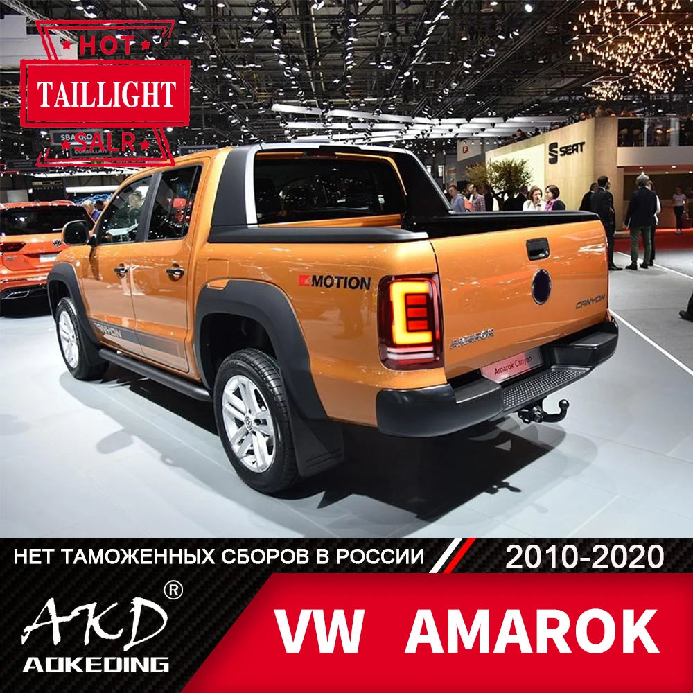 

Tail Lamp For Car VW AMAROK 2010-2020 Volkswagen amarok LED Tail Lights Fog Lights Day Running Light DRL Tuning Cars Accessories