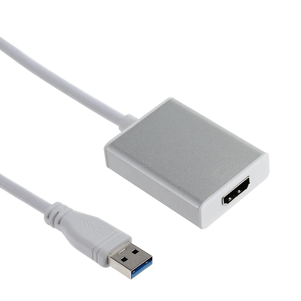 Новые HD USB 3 0 HDMI конвертер адаптер usb-кабель внешняя видео карта Multi touch монитор для