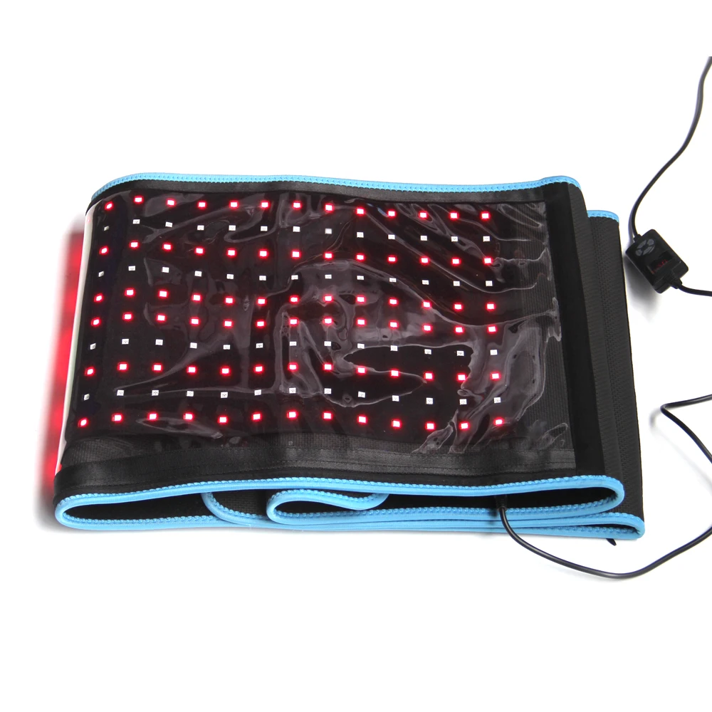 physiotherapy device red infrared light therapy belt for pain relief flexible wearable wrap legarms calf pad body massage free global shipping