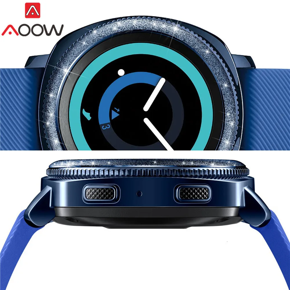 Ободок кольцо стиль для samsung Galaxy Watch 42 мм/шестерни Спорт клейкая крышка против царапин Нержавеющая сталь защита аксессуары