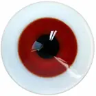 Wamami 6 мм 8 мм 10 мм 12 мм 14 мм 16 мм 18 мм 20 мм 22 мм 24 мм темно-красные стеклянные глазные глазки BJD кукла Dollfie Reborn Изготовление поделок