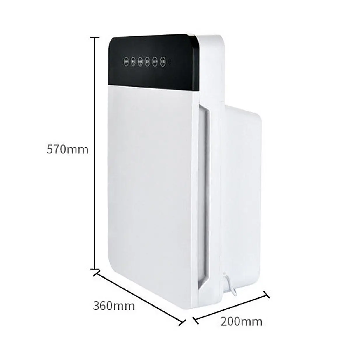 

Air Purifier Large scale Negative Ionizer LED Quiet Activated Carbon Air Filter for Home Office Remove Formaldehyde Smoke