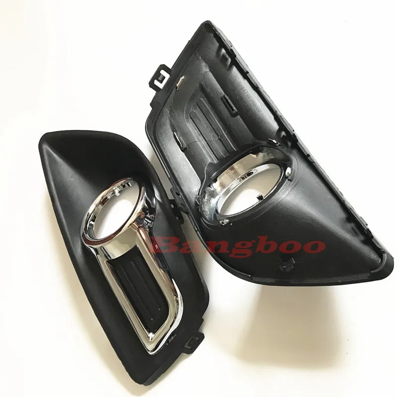 Чехол для переднего бампера автомобиля хромированный противотуманный фонарь