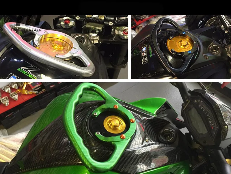 

For KAWASAKI Z1000SX motorcycle CNC passenger hand grip fuel tank grab bar handle armrest logo Z1000SX 2010-2020