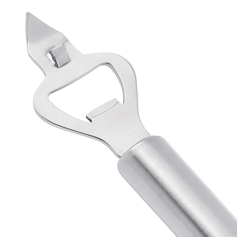 

Stainless Steel Bottle Opener with Piercing Head