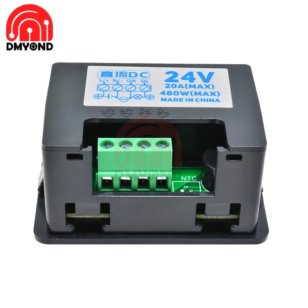 DC24V 480 Вт 1 37 дюймовый ЖК-дисплей микрокомпьютер модуль контроля времени Реле