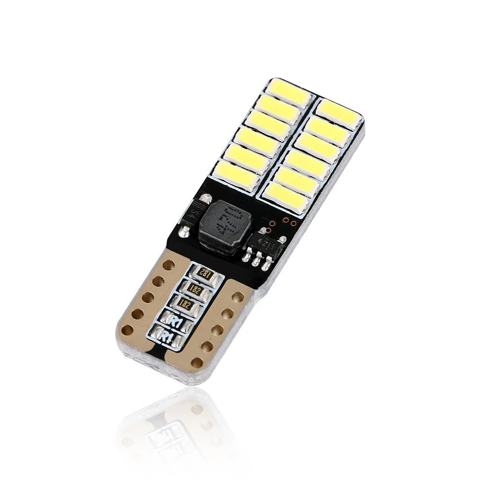 12V T10 4014 24SMD Светодиодный Светильник Универсальный для автомобиля Модель с / T15 194 168