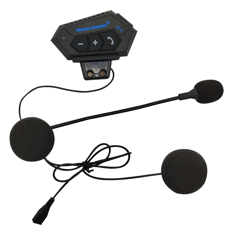 

Motorcycle Helmet Intercom Wireless Bluetooth 4.2 Headphone Handsfree Headset Stereo Music Speaker Support Automatic motocross