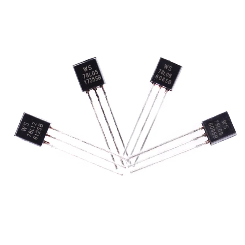 50pcs 78L05 L78L05 Voltage Regulator 7805 TO-92 WS78L05 diy electronics | Электронные компоненты и принадлежности