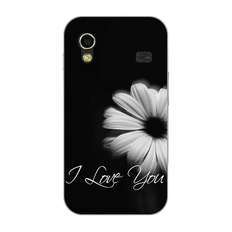 M101 Модные, мягкие, силиконовые чехлы для samsung Galaxy Ace S5830i GT S5830 GT-S5830i чехол с принтом задняя крышка мультяшная Роза узорная оболочка - Цвет: M101