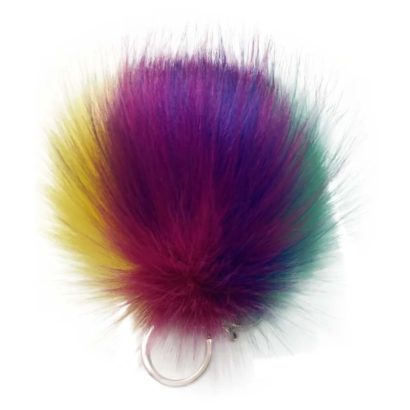 1 шт. брелок для ключей из искусственного лисьего меха 12 см | Дом и сад
