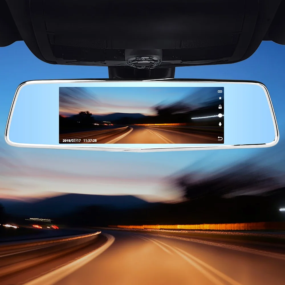 Carrmovil 7 дюймов ips сенсорный экран приборная камера Автомобильная в зеркале