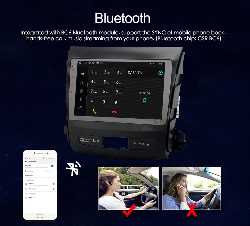 " ips 2.5D Топ дисплей Android 9 Carplay для Mitsubishi Outlander 2007 2008 2009 2010 2011 радио gps навигация WiFi DSP аудио