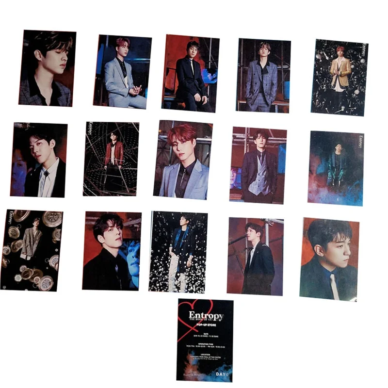 16 шт./компл. Kpop DAY 6 новый альбом: группа участников фотография ЛОМО карточка