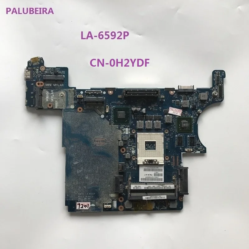 PALUBEIRA высокого качества для DELL E6420 PAL51 LA 6592P CN 0PH12P 0H2YDF Материнская плата ноутбука DDR3