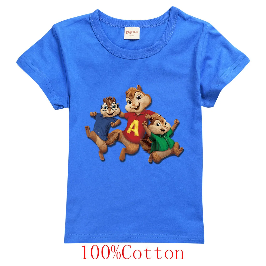 

Alvin and The Chipmunks Clothes Girls 10 To 12 Teenage Boys Graphic Tee Kids Summer Teen Girl Clothing Costumes 7-12y