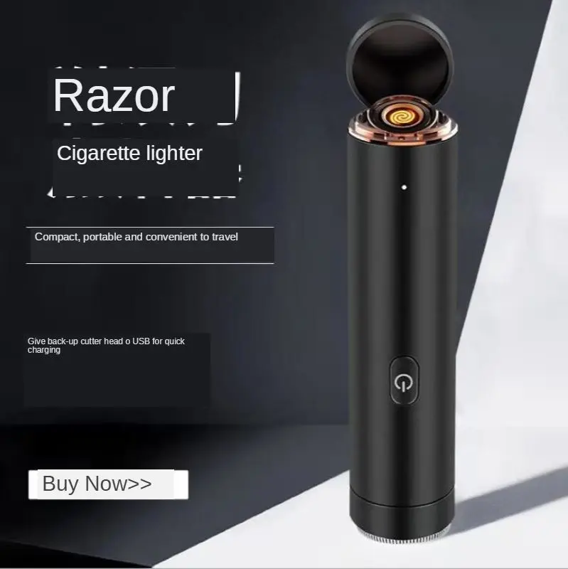 Электрическая бритва Мужская прикуриватель Парикмахерская лезвие с одним