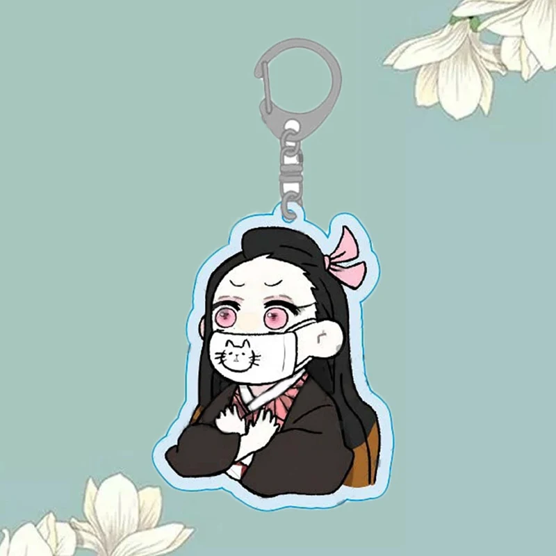 

Demon Blade Acrylic Pendant Keychain Keyring