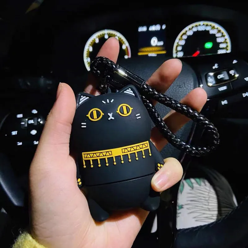 Трендовый мультяшный чехол для автомобильного ключа для VW Volkswagen Polo Golf4 5 6 7 T5 Passat B6 B5 Skoda Octavia A5 A7 Seat Leon Ibiza Ateca брелок