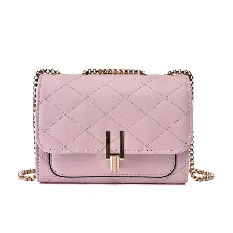 2020 Модные женские маленькие квадратные сумки через плечо винтажная сумка из