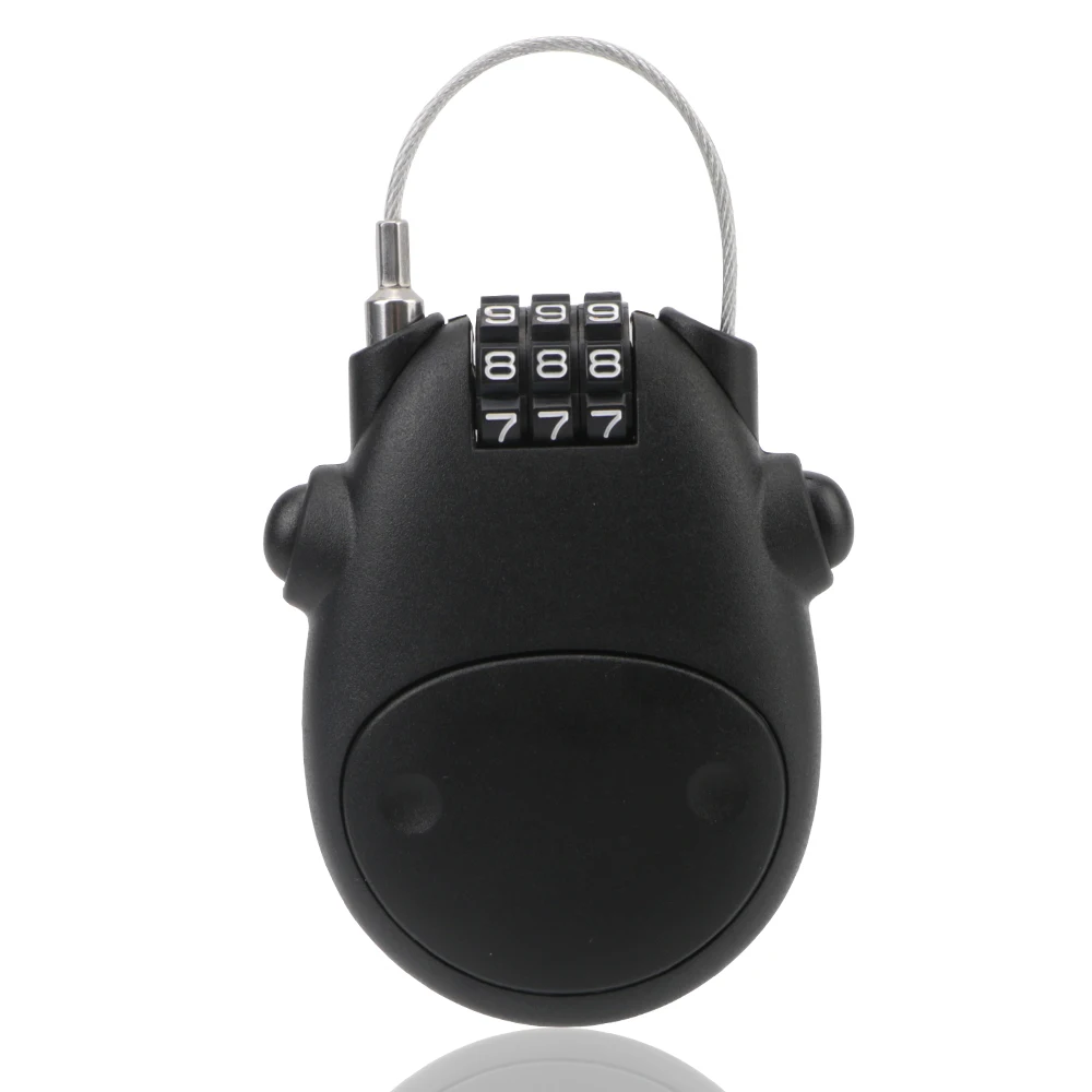 

Wire Cable Combination Lock Code Lock Anti-theft Security Lock Bicycle Luggage Lock Telescopic Wire Rope Lock
