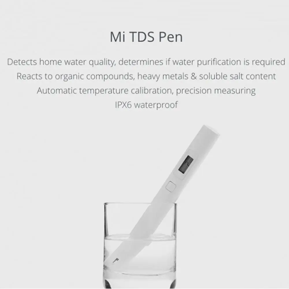Измеритель XIAOMI TDS цифровой диетический прибор keto мастер смесь удобрений нитрат кальция тестер ph полоски