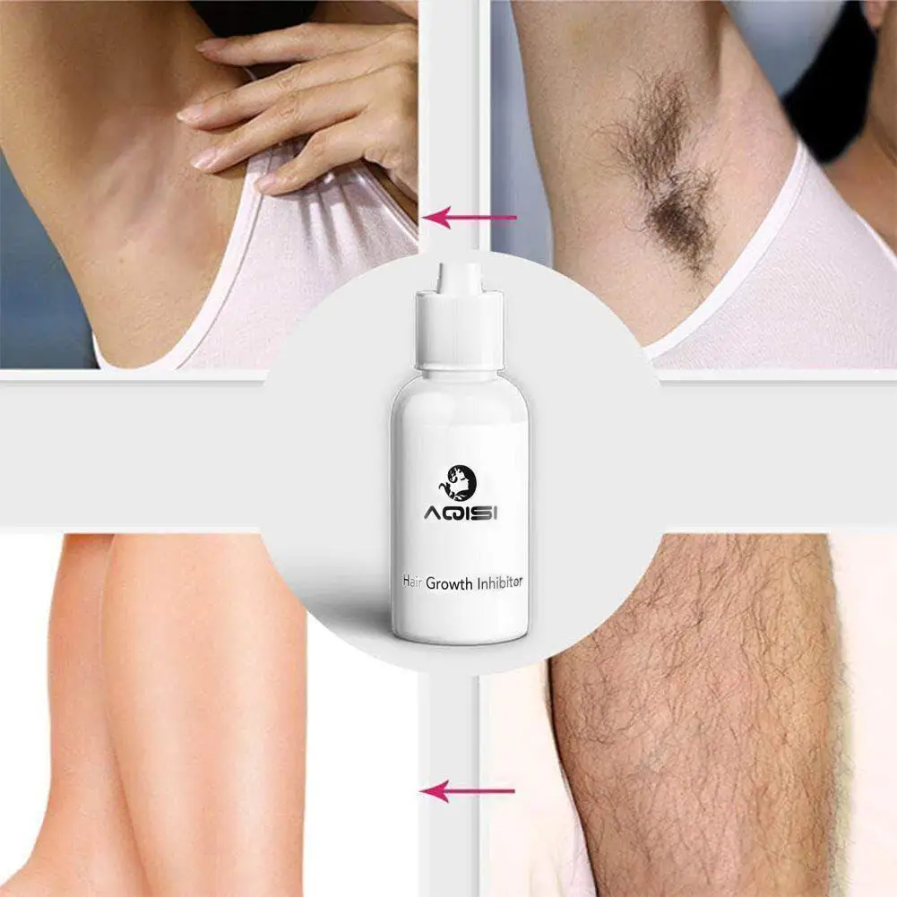 Яркий гламурный Перманентный ингибитор роста волос после расчесывания удаление