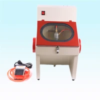 high pressure press in type sandblaster powerful sand blasting unit dental lab equipment recyclable sandblaster