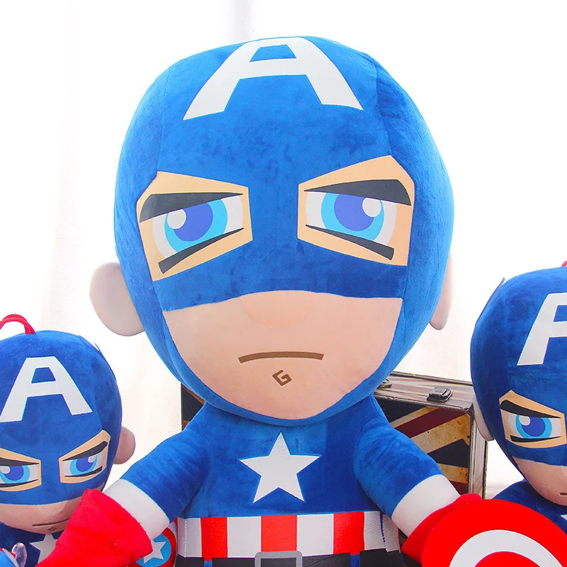 

27cm Man Spiderman Plush Toys Movie Dolls Marvel Avengers Soft Stuffed Hero Captain America Iron Christmas Gifts for Kids Disney
