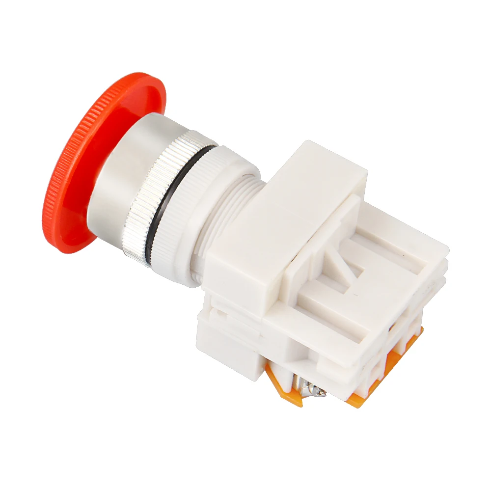 Mushroom Head Self-resetting Momentary Red/Green Push Button Switch 10A 22mm | Электроника
