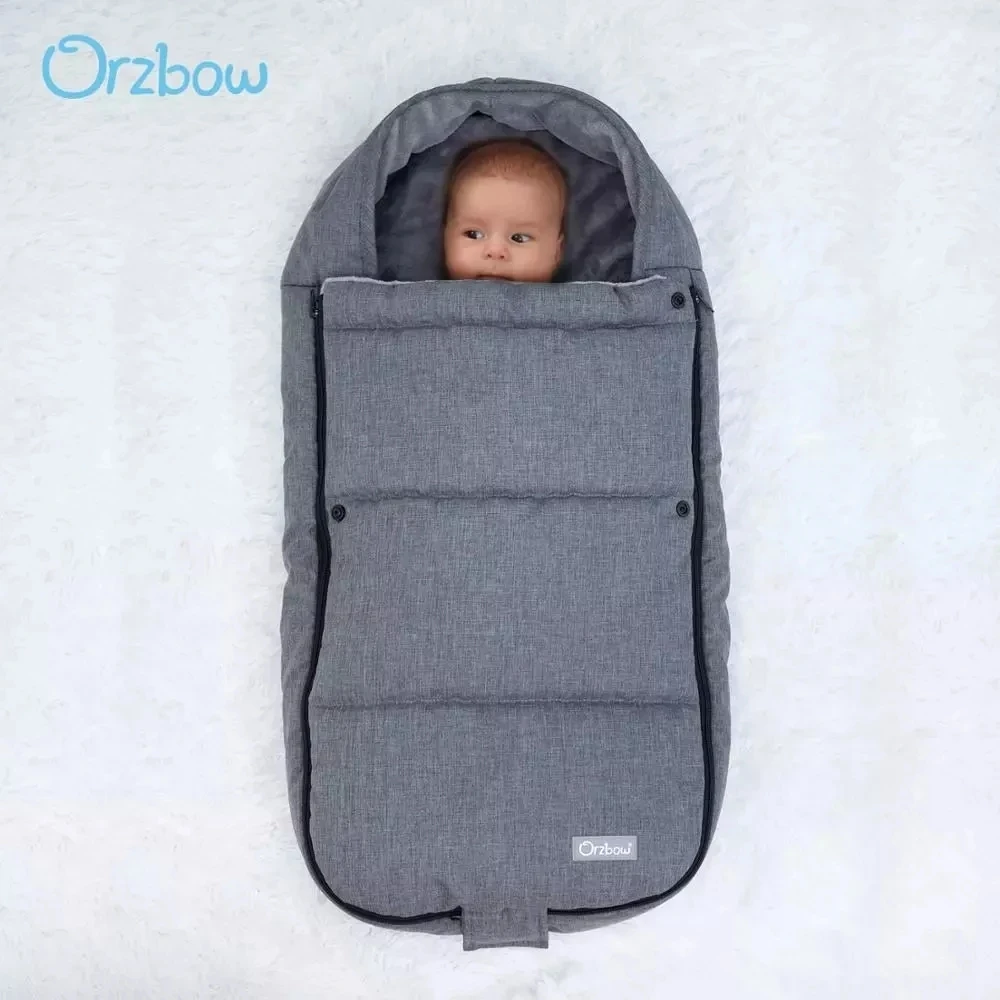 

Orzbow Newbron, конверт для детской коляски, Зимние Детские спальные мешки, Детский рюкзак для сна, чехол для ног для детей