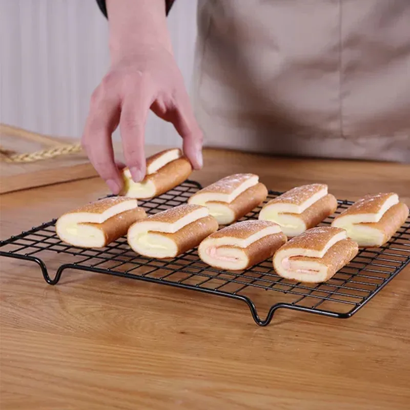 Портативный Нержавеющая сталь с антипригарным покрытием корзина для гриля