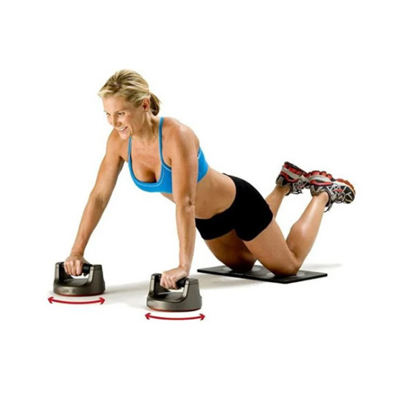 

360 Rotate Round Push Up Stands Non Slip Push-ups Rack Board Muscle Exercise Bars Bracket Fitness Equipment For Home Gym Workout