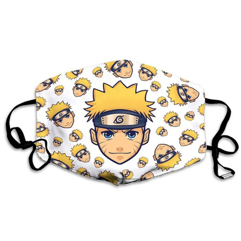 Модные маски для косплея аниме Akatsuki с принтом красных облаков подростковые