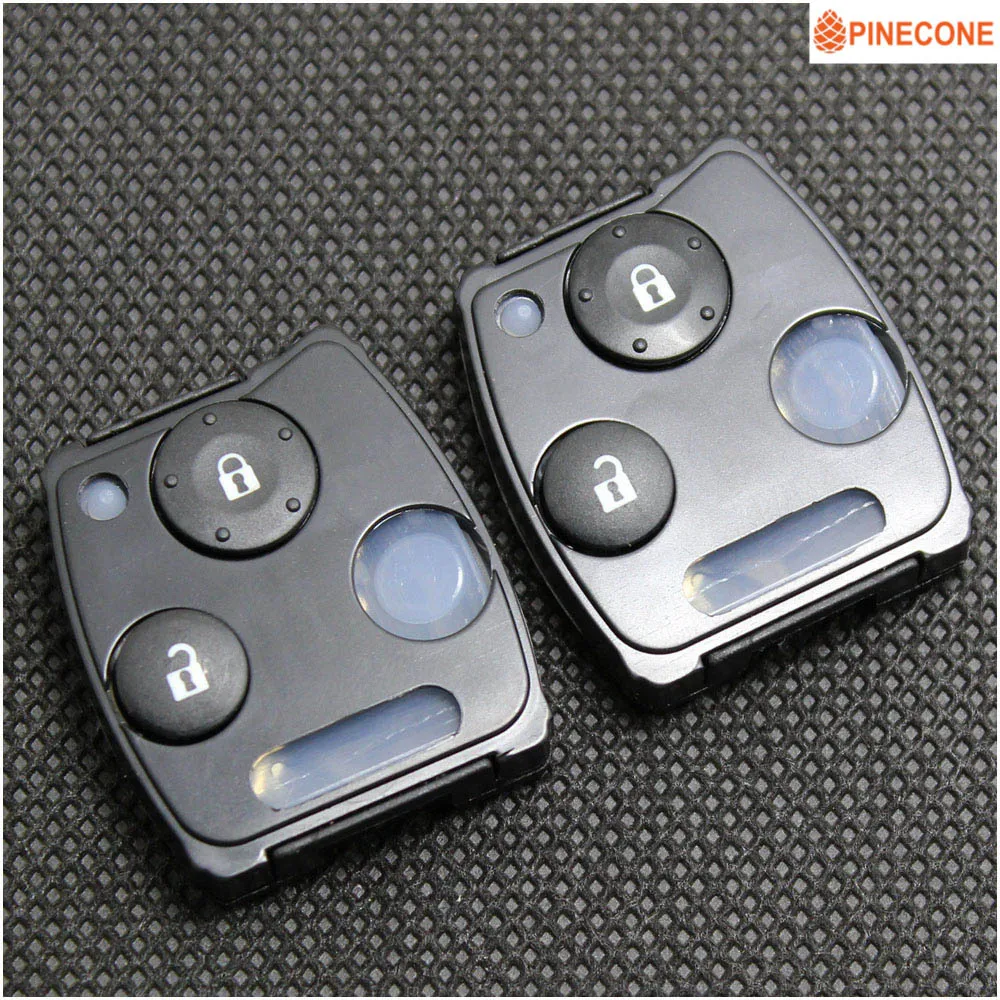 PINECONE для Honda Fit Odyssey Civic CRV Pilot Insight Element City автомобильный чехол для ключей 2 кнопки Замена пульта дистанционного управления для автомобиля тип A 1 шт