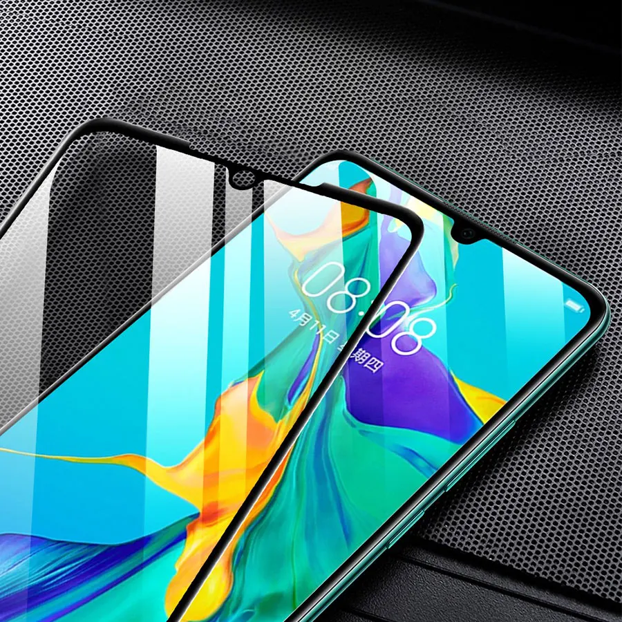 6D полное клеевое покрытие из закаленного стекла для Huawei P20 Pro P30 Lite Mate 20 Nova 4e 4 3 3i P