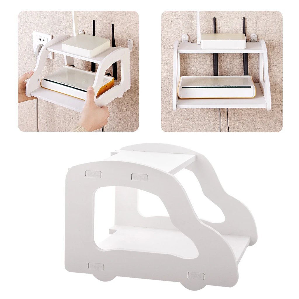 

Стойка-органайзер для ТВ, 2 яруса, полка для маршрутизатора