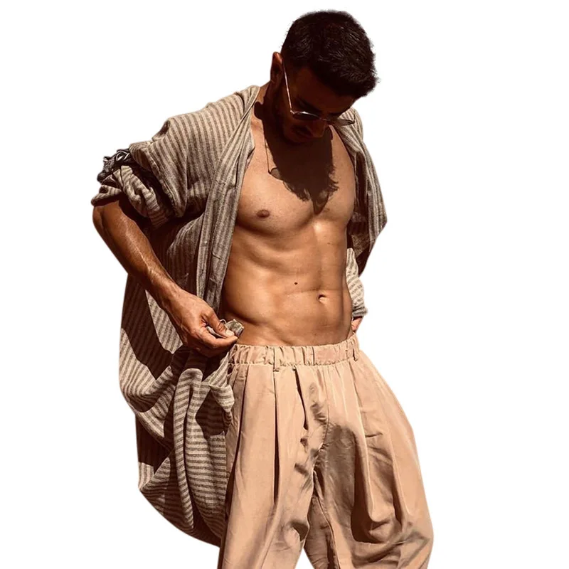 

2021 New Spring and Autumn Men's Fashion Trend Long-sleeved Shirt Retro Youth All-match Jacket Men