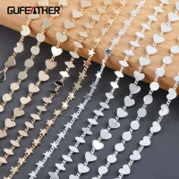 gufeather c222diy chainpass reachnickel free18k gold rhodium platedcoppercharmdiy bracelet necklacejewelry making1mlot