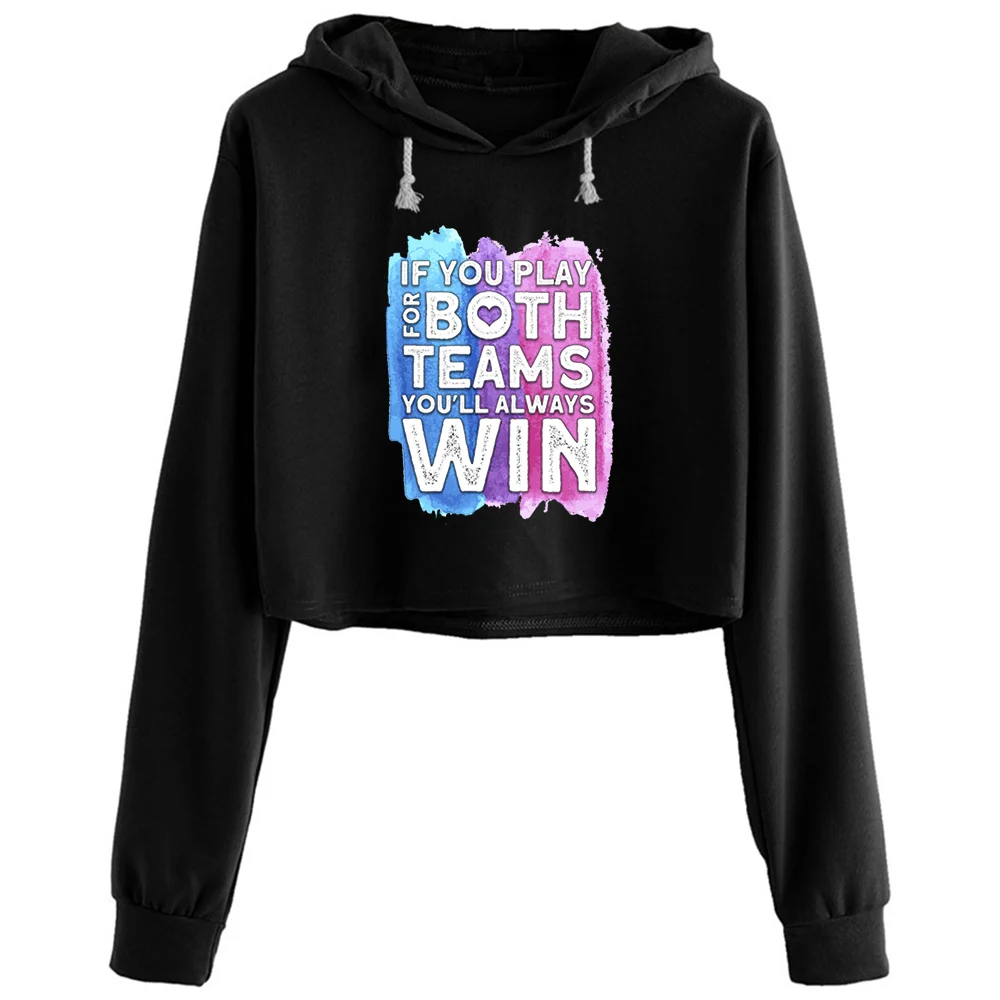 

Csd Lgbt Pride Bisexual Crop Hoodies Women Harajuku Anime Emo Aesthetic Pullover For Girls
