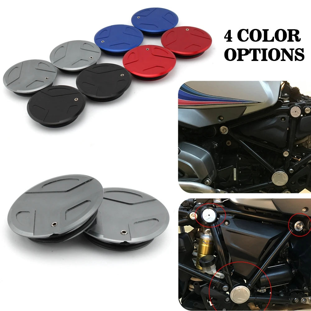 

Frame Hole Caps Decorative Cover Plug For BMW R1200GS LC Adventure R1250GS ADV R 1200 1250 R1200 R1250 GS 2013-2021 2019 2020