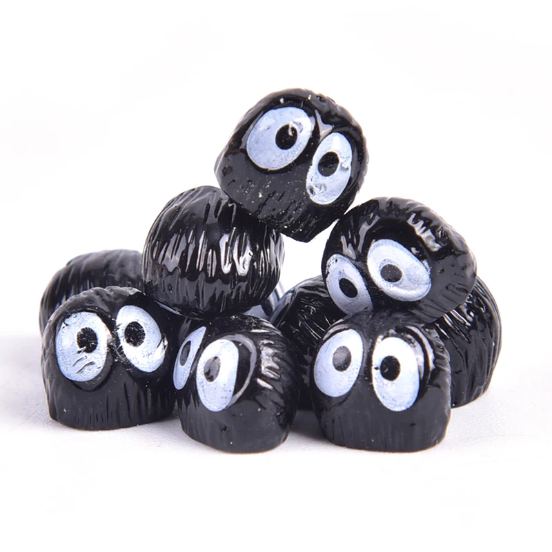 

10Pcs 1.5cm Miyazaki Hayao My Neighbor Totoro Fairy Dust PVC Action Figure Classic Model Toys Gift Home Furnishings