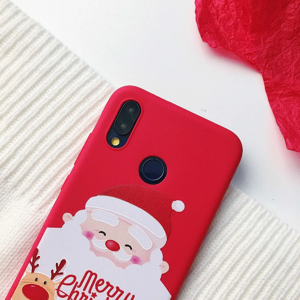 Рождество противоударный чехол для Xiaomi Redmi Note 8 7 Pro Чехол для Xiaomi 9T 9 SE 8 A3 A2 A1 Lite CC9E Redmi K20 5 6 7A задняя крышка