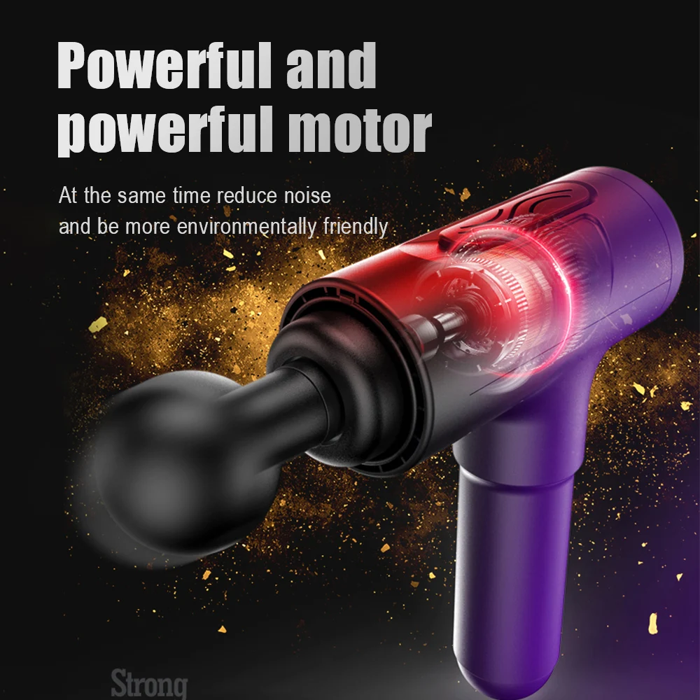 Интеллектуальный пистолет Fascia массажер для глубоких мышц интеллектуальный чип