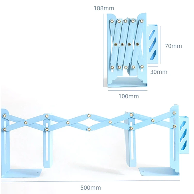 

2 in 1 Multifunctional Metal Bookends Book Holder Stand with Pen Holder Desk Organizer Stationery