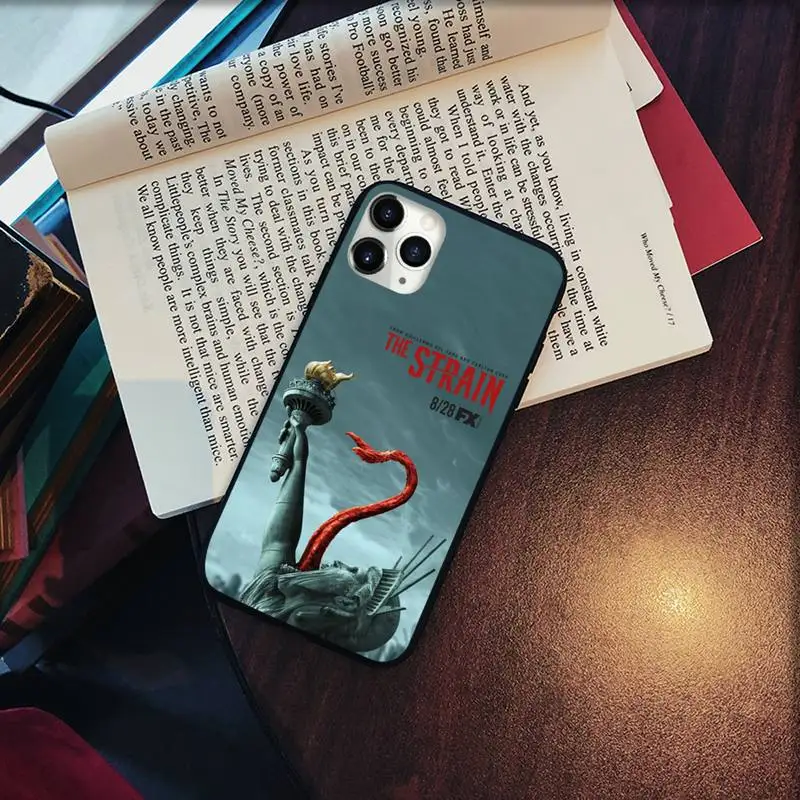 

The Strain movie horror Phone Case for iPhone 11 12 pro XS MAX 8 7 6 6S Plus X 5S SE 2020 XR Soft silicone cover shell funda
