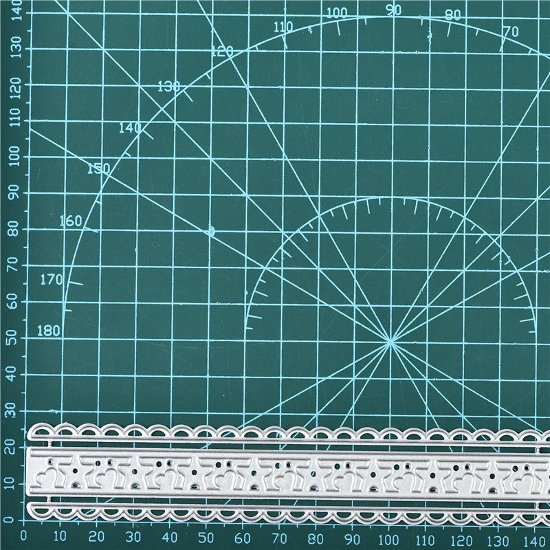 Набор штампов DiyArts со звездами границами кружевная прямоугольная рамка